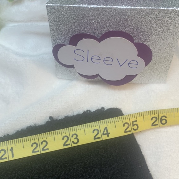 Boundary Waters black textured long sleeve button cardigan sweater size S - Picture 9 of 9